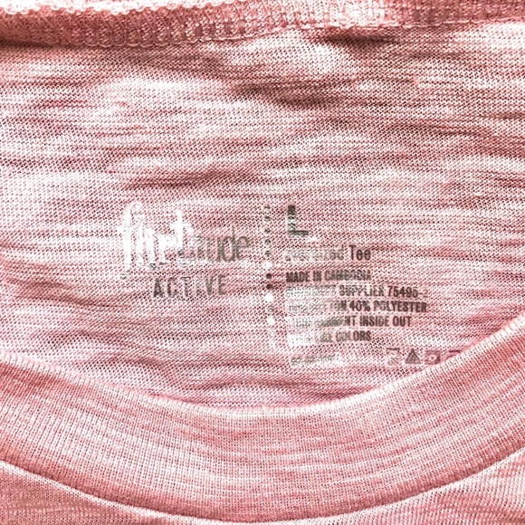 🎯3/$10 Flirtitude Active Pink Local Girl Squad Tee Large - Picture 3 of 4